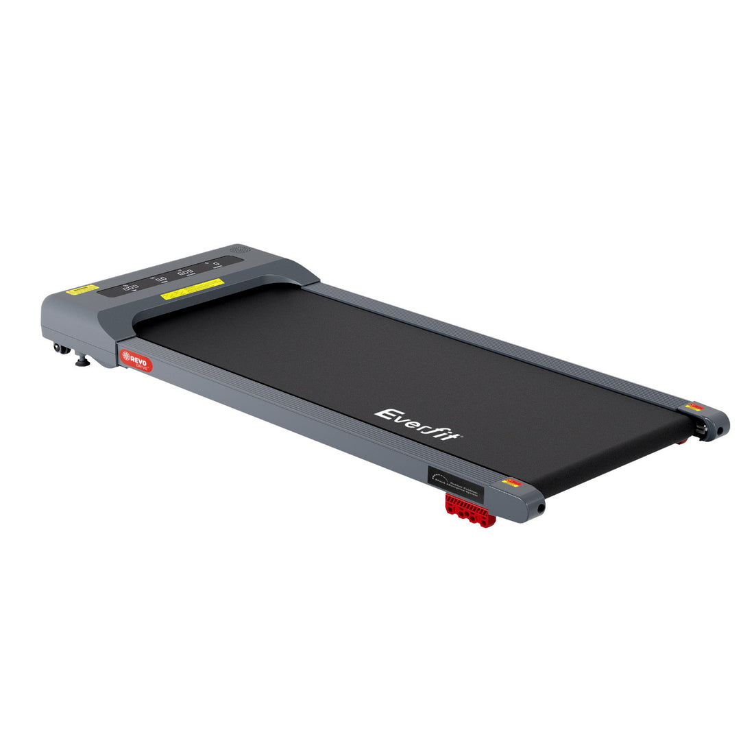 Everfit Treadmill Electric Walking Pad Incline Under Desk Home Gym 380mm Grey-Sports &amp; Fitness &gt; Exercise, Gym &amp; Fitness &gt; Treadmills-PEROZ Accessories