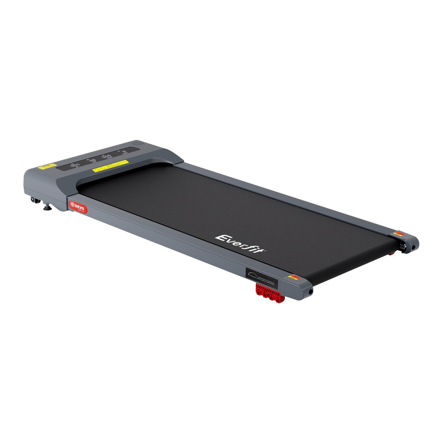 Everfit Treadmill Electric Walking Pad Incline Under Desk Home Gym 380mm Grey-Sports &amp; Fitness &gt; Exercise, Gym &amp; Fitness &gt; Treadmills-PEROZ Accessories