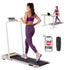 Everfit 2 in 1 Treadmill Electric Walking Pad Under Desk Home Gym Fitness 380mm Pink-Walking Pad-PEROZ Accessories