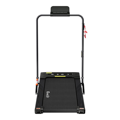 Everfit Treadmill Electric Walking Pad Under Desk Home Gym Fitness 400mm Black-Sports &amp; Fitness &gt; Exercise, Gym &amp; Fitness &gt; Treadmills-PEROZ Accessories