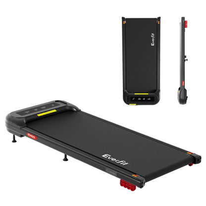 Everfit 3 in 1 Treadmill Electric Walking Pad with Incline Under Desk Home Gym Black-Sports &amp; Fitness > Exercise, Gym &amp; Fitness > Treadmills-PEROZ Accessories