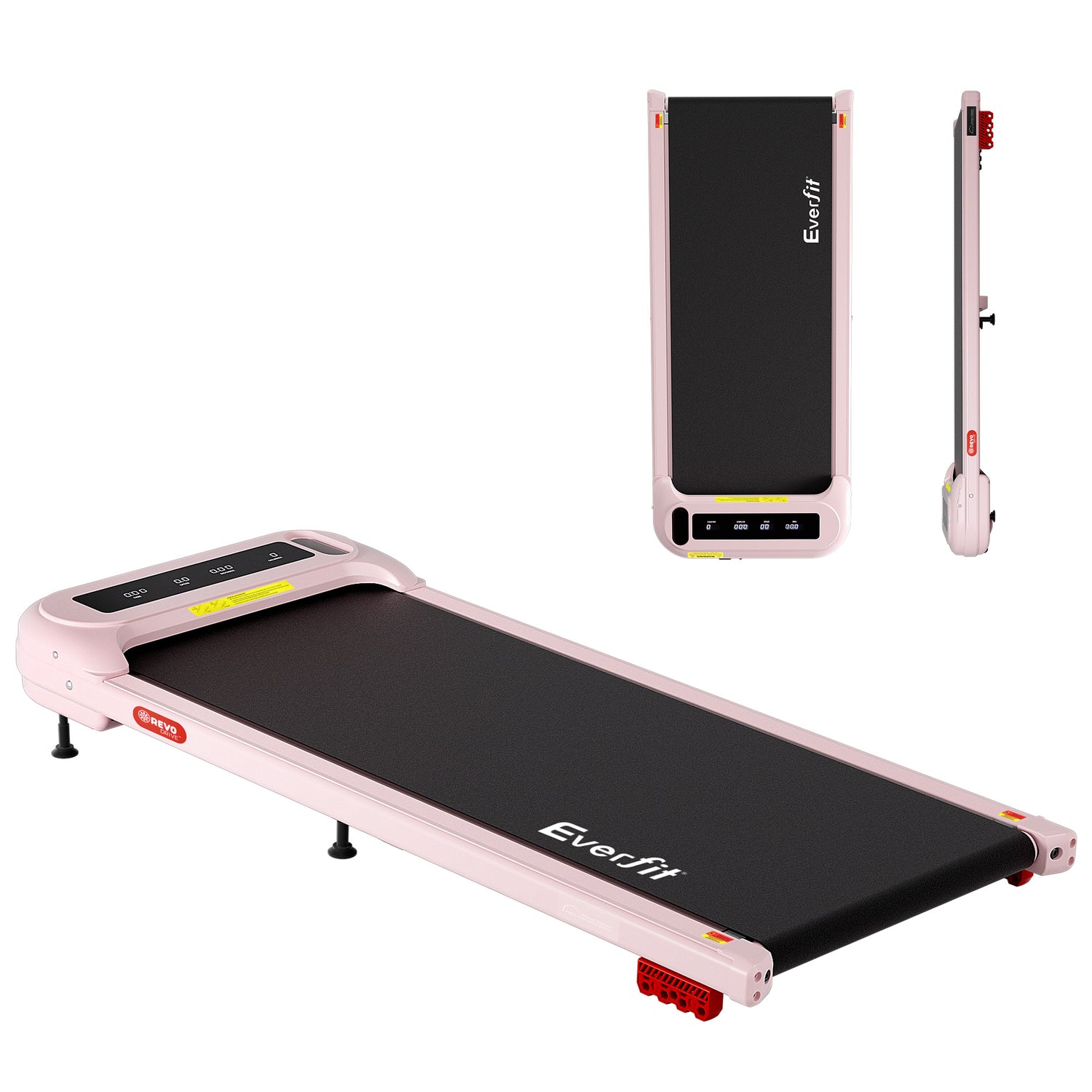 Everfit Treadmill Electric Walking Pad with Incline Under Desk Home Gym Pink-Sports &amp; Fitness > Exercise, Gym &amp; Fitness > Treadmills-PEROZ Accessories