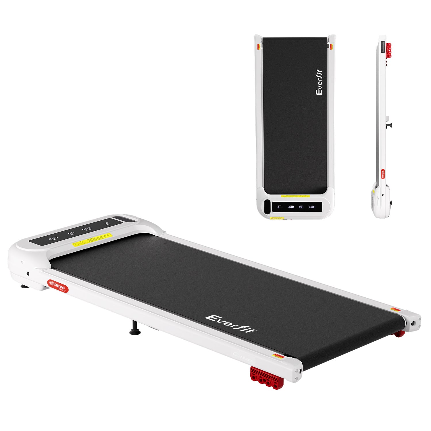 Everfit Treadmill Electric Walking Pad with Incline Under Desk Home Gym White-Sports &amp; Fitness > Exercise, Gym &amp; Fitness > Treadmills-PEROZ Accessories