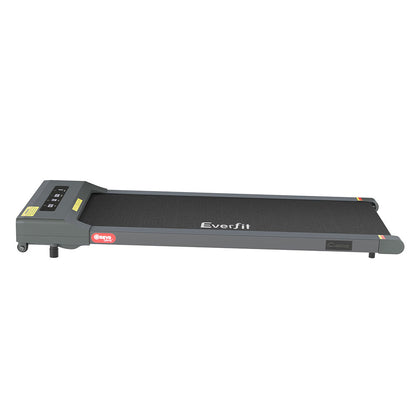 Everfit Treadmill Electric Walking Pad Under Desk Home Gym Fitness 400mm Grey-Sports &amp; Fitness &gt; Exercise, Gym &amp; Fitness &gt; Treadmills-PEROZ Accessories