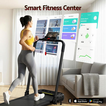 Everfit 3 in1 Treadmill Electric Walking Pad with Incline Foldable for Home Gym Black-Sports &amp; Fitness > Exercise, Gym &amp; Fitness > Treadmills-PEROZ Accessories