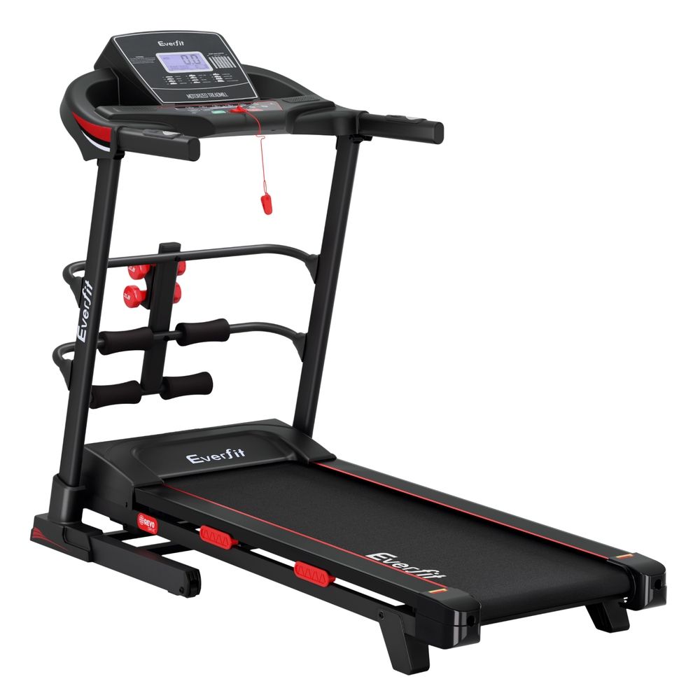 Everfit Treadmill Electric Home Gym Fitness Exercise Machine w/ Sit Up Bar 420mm-Sports &amp; Fitness > Exercise, Gym &amp; Fitness > Treadmills-PEROZ Accessories