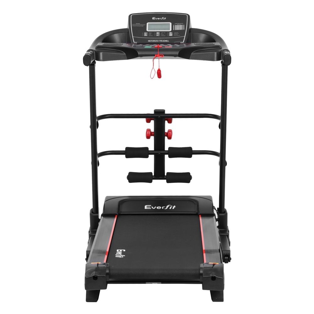 Everfit Treadmill Electric Home Gym Fitness Exercise Machine w/ Sit Up Bar 420mm-Sports &amp; Fitness > Exercise, Gym &amp; Fitness > Treadmills-PEROZ Accessories