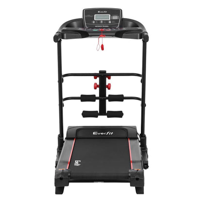 Everfit Treadmill Electric Home Gym Fitness Exercise Machine w/ Sit Up Bar 420mm-Sports &amp; Fitness > Exercise, Gym &amp; Fitness > Treadmills-PEROZ Accessories