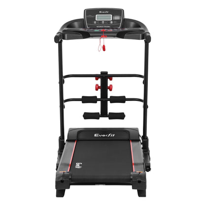 Everfit Treadmill Electric Home Gym Fitness Exercise Machine w/ Sit Up Bar 420mm-Sports &amp; Fitness &gt; Exercise, Gym &amp; Fitness &gt; Treadmills-PEROZ Accessories