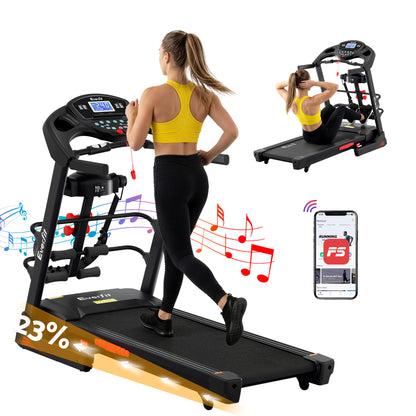 Everfit Treadmill Electric Home Gym Fitness Exercise Machine w/ Massager 480mm-Sports &amp; Fitness > Exercise, Gym &amp; Fitness > Treadmills-PEROZ Accessories