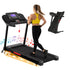 Everfit Treadmill Electric Auto Incline Home Gym Fitness Exercise Machine 520mm-Sports & Fitness > Exercise, Gym & Fitness > Exercise Bikes-PEROZ Accessories