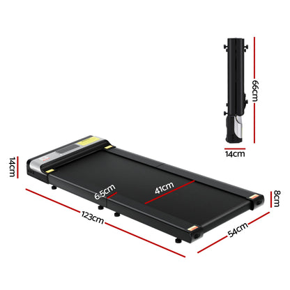 Everfit Treadmill Electric Walking Pad Under Desk Home Gym Fitness Foldable Belt-Walking Pad-PEROZ Accessories