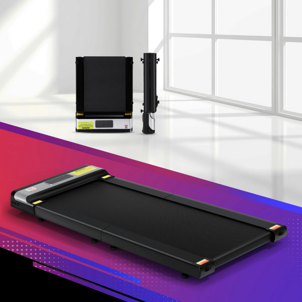 Everfit Treadmill Electric Walking Pad Under Desk Home Gym Fitness Foldable Belt-Sports &amp; Fitness &gt; Exercise, Gym &amp; Fitness &gt; Treadmills-PEROZ Accessories