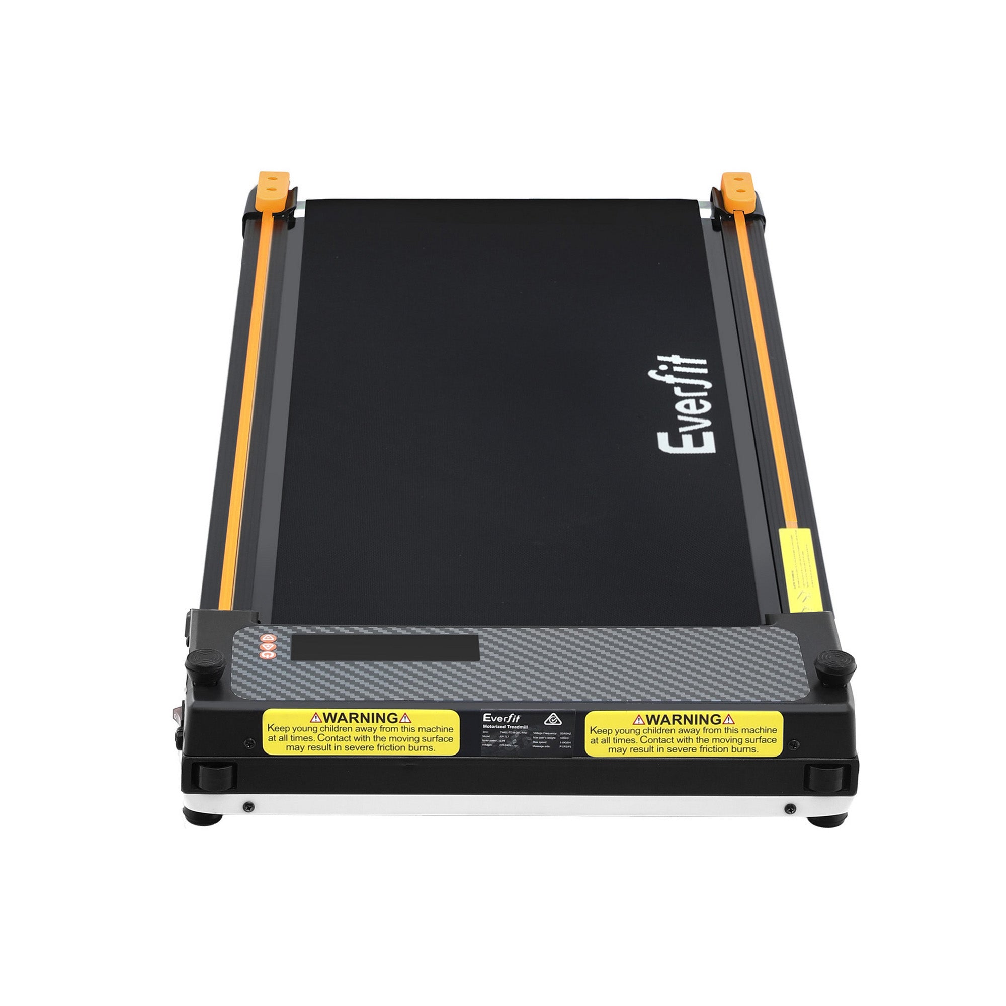 Everfit 2 Side Walking Pad Treadmill with Massage Function Fitness 380mm Black-Sports &amp; Fitness > Exercise, Gym &amp; Fitness > Treadmills-PEROZ Accessories
