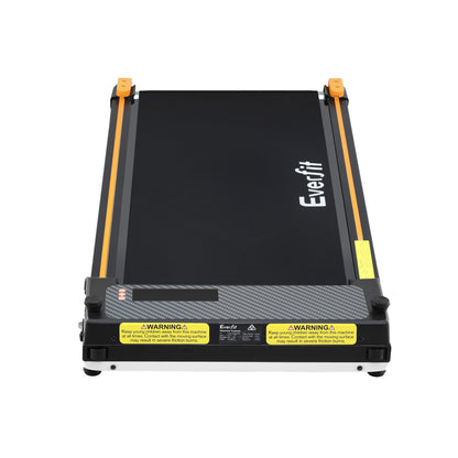 Everfit 2 Side Walking Pad Treadmill with Massage Function Fitness 380mm Black-Sports &amp; Fitness > Exercise, Gym &amp; Fitness > Treadmills-PEROZ Accessories