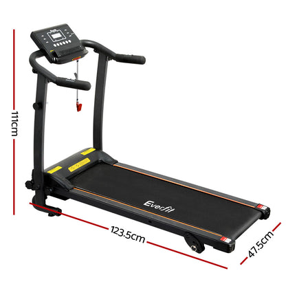Everfit Treadmill Electric Home Gym Fitness Exercise Machine Foldable 370mm-Sports &amp; Fitness &gt; Fitness Accessories-PEROZ Accessories