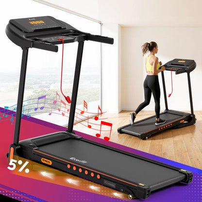 Everfit Treadmill Electric Home Gym Fitness Exercise Equipment Incline 390mm-Sports &amp; Fitness > Exercise, Gym &amp; Fitness > Treadmills-PEROZ Accessories