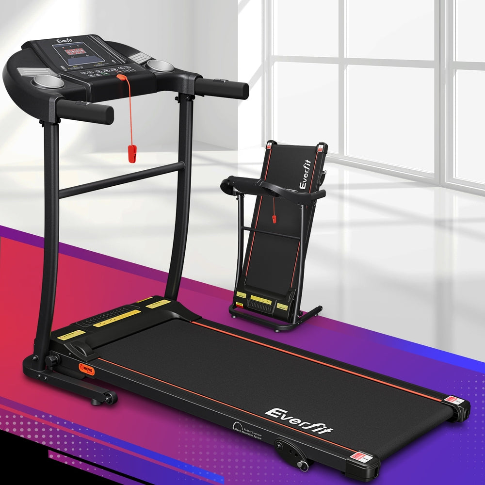 Everfit Treadmill Electric Home Gym Fitness Exercise Equipment Incline 400mm-Sports &amp; Fitness &gt; Fitness Accessories-PEROZ Accessories