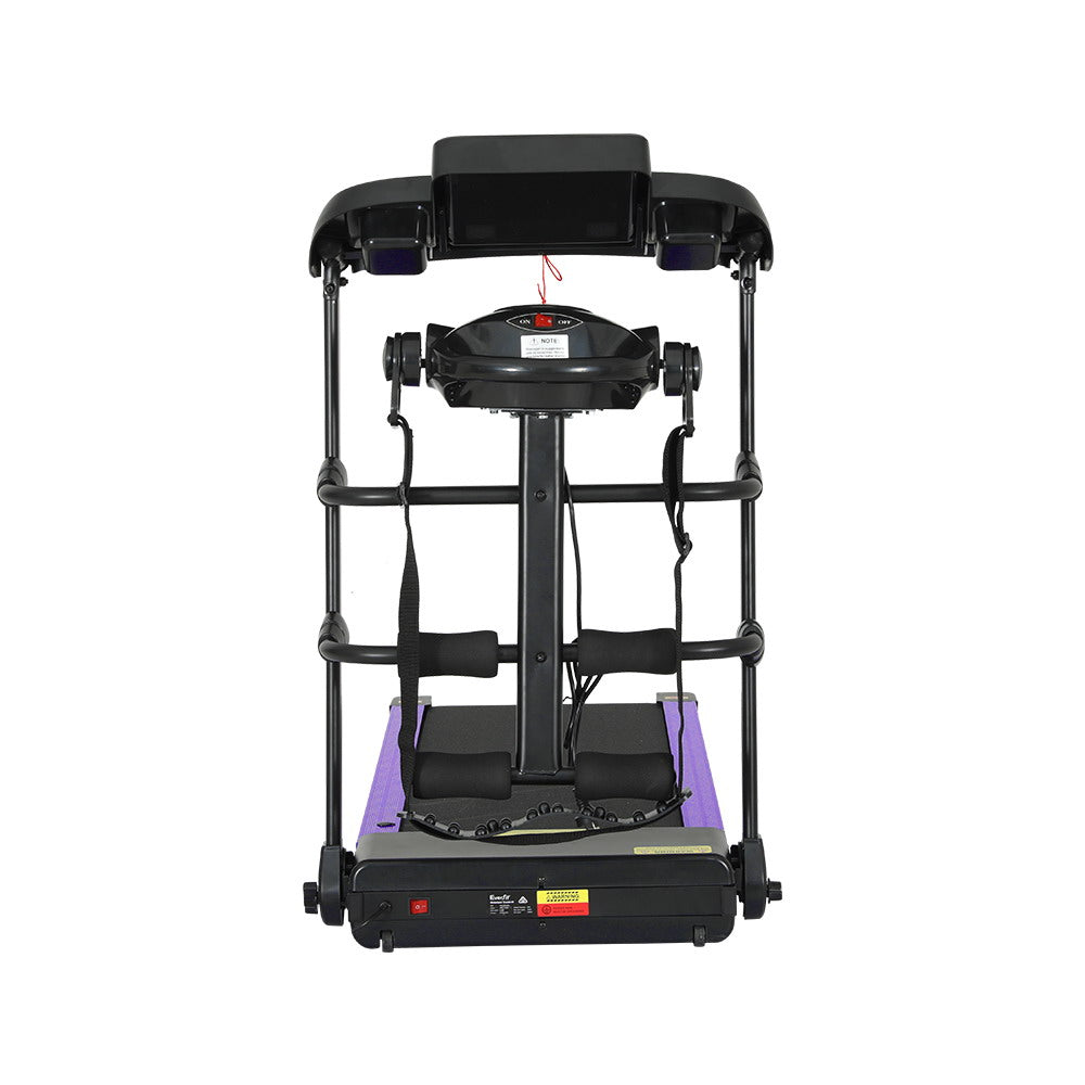 Everfit Treadmill Electric Home Gym Fitness Exercise Machine w/ Massager 400mm-Sports &amp; Fitness &gt; Exercise, Gym &amp; Fitness &gt; Exercise Bikes-PEROZ Accessories