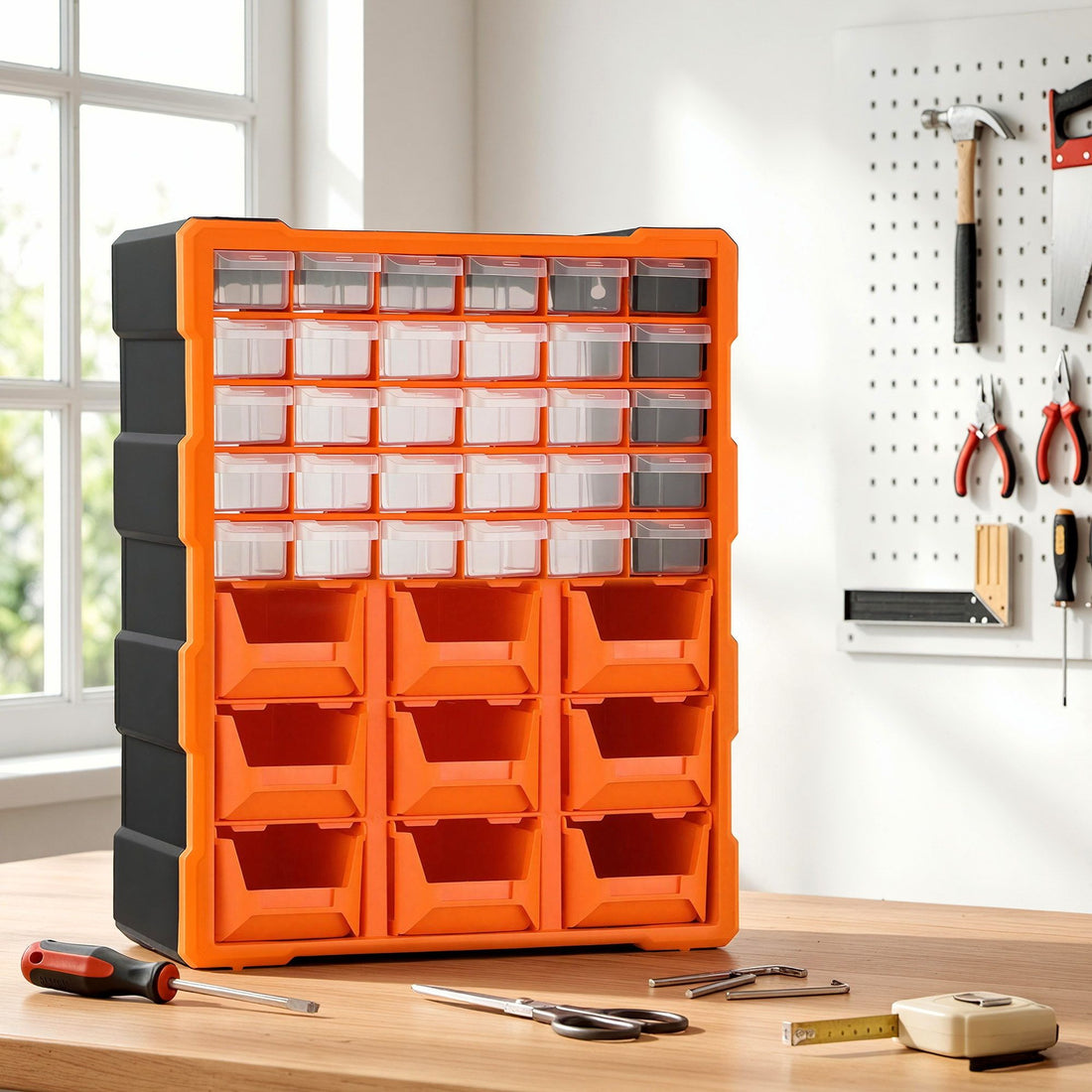 Giantz Tool Organizer 39-Drawer Hardware Cabinet Screw Storage Box Anti-Drop-Tools > Tools Storage > Tool Boxes-PEROZ Accessories