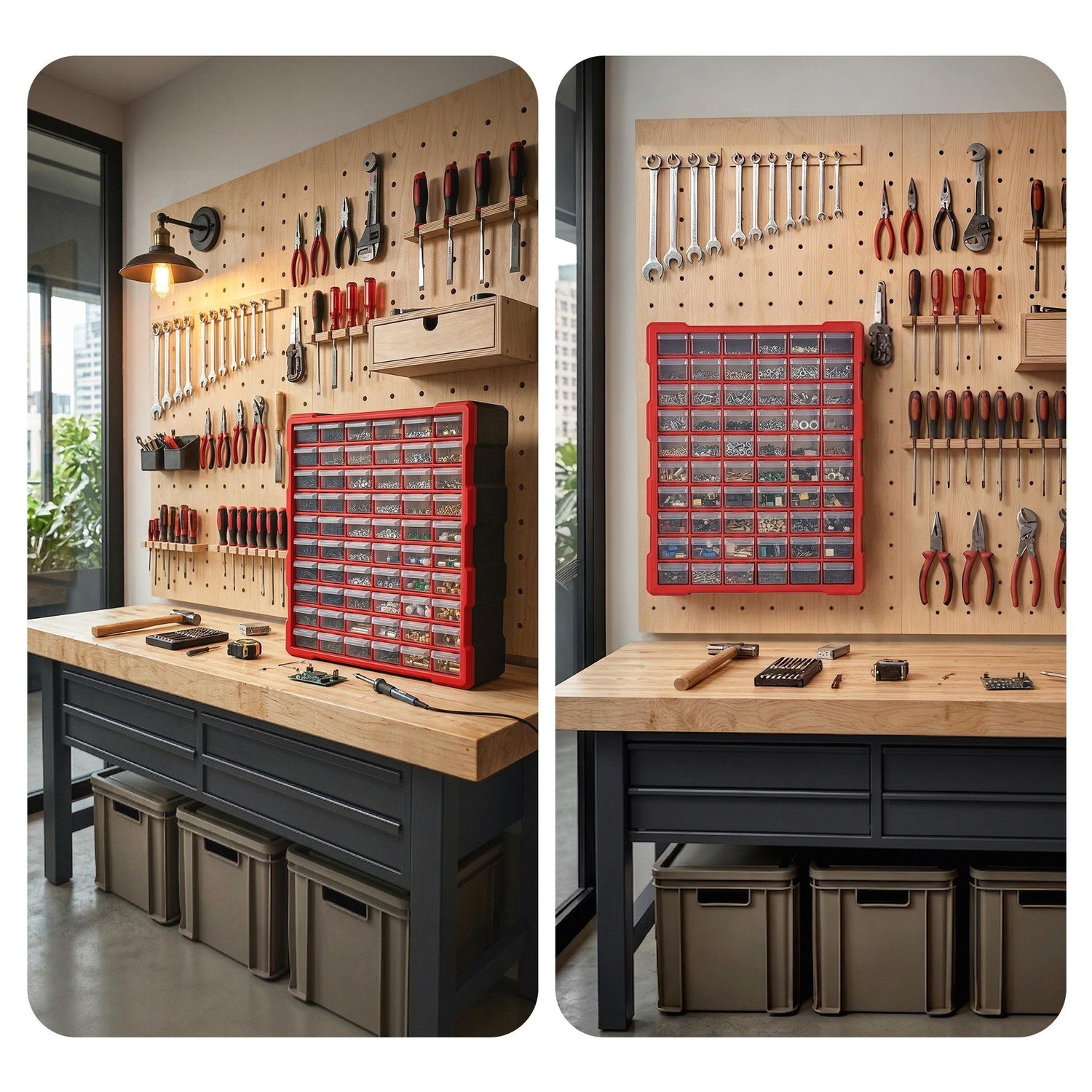 Giantz 60-Drawer Tool Storage Cabinet, Anti-Drop Hardware Organizer Storage Box-Tools > Tools Storage > Tool Boxes-PEROZ Accessories