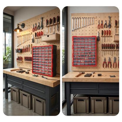 Giantz 60-Drawer Tool Storage Cabinet, Anti-Drop Hardware Organizer Storage Box-Tools > Tools Storage > Tool Boxes-PEROZ Accessories