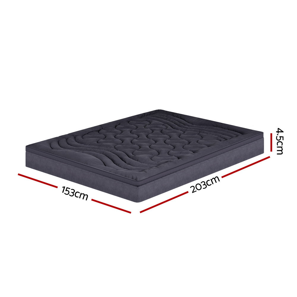 Giselle Bedding Mattress Topper Pillowtop 3-Zone Queen-Mattress Toppers-PEROZ Accessories