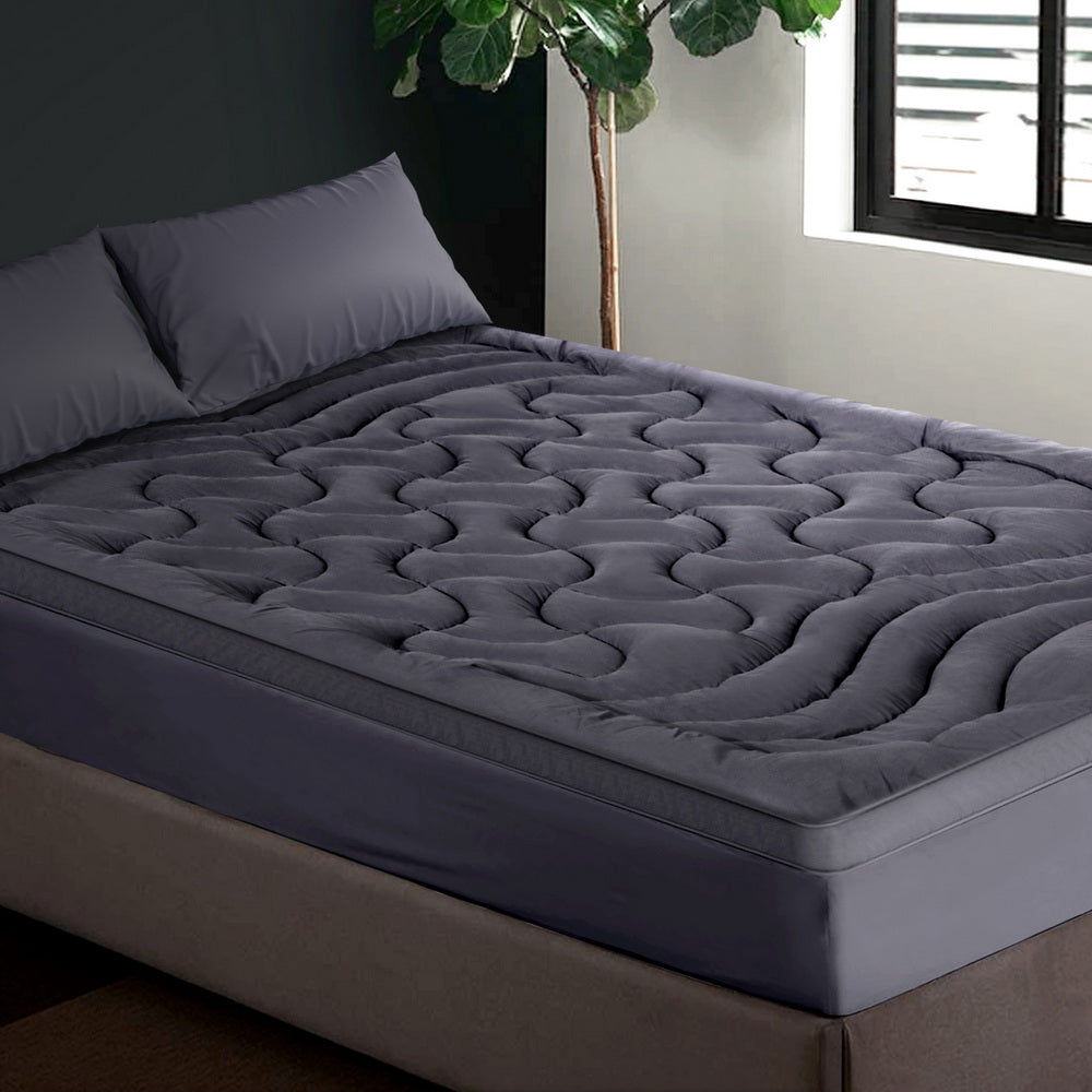 Giselle Bedding Mattress Topper Pillowtop 3-Zone Queen-Mattress Toppers-PEROZ Accessories