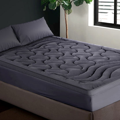 Giselle Bedding Mattress Topper Pillowtop 3-Zone Queen-Mattress Toppers-PEROZ Accessories