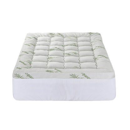Giselle Mattress Topper 11cm Pillowtop toppers Bamboo Double-Furniture &gt; Mattresses &gt; Mattress Toppers-PEROZ Accessories