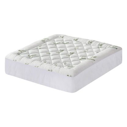 Giselle Mattress Topper 5cm Pillowtop toppers Bamboo King-Furniture > Mattresses > Mattress Toppers-PEROZ Accessories
