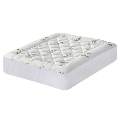 Giselle Mattress Topper 5cm Pillowtop toppers Bamboo Queen-Furniture > Mattresses > Mattress Toppers-PEROZ Accessories