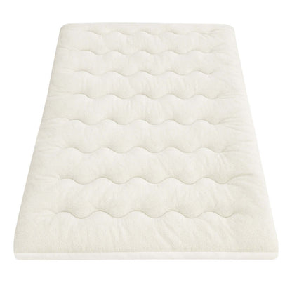 Giselle 5cm Mattress Topper Pillowtop toppers Double-Sided King Single-Furniture &gt; Mattresses &gt; Mattress Toppers-PEROZ Accessories