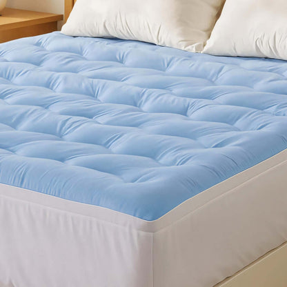 Giselle 5cm Mattress Topper Pillowtop toppers Double-Sided Queen-Furniture &gt; Mattresses &gt; Mattress Toppers-PEROZ Accessories