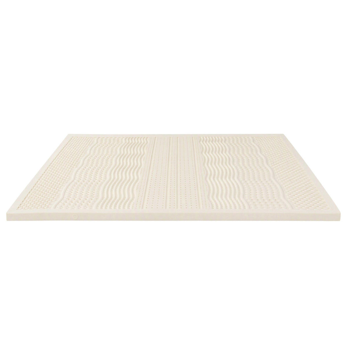 Giselle Bedding Double Latex Mattress Topper 7-Zone Natural Latex Core Breathable 5cm