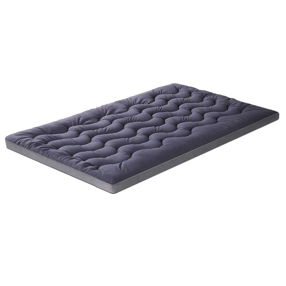 Giselle 5cm Mattress Topper Pillowtop toppers Bamboo Charcoal Double-Furniture &gt; Mattresses &gt; Mattress Toppers-PEROZ Accessories