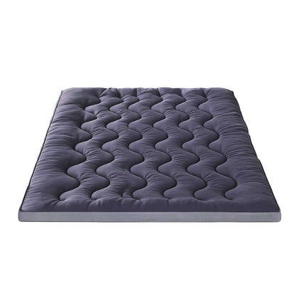 Giselle 5cm Mattress Topper Pillowtop toppers Bamboo Charcoal Double-Furniture &gt; Mattresses &gt; Mattress Toppers-PEROZ Accessories