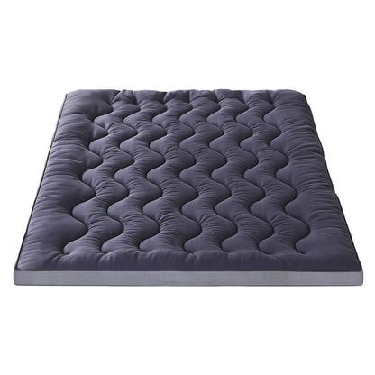 Giselle 5cm Mattress Topper Pillowtop toppers Bamboo Charcoal Queen-Furniture &gt; Mattresses &gt; Mattress Toppers-PEROZ Accessories