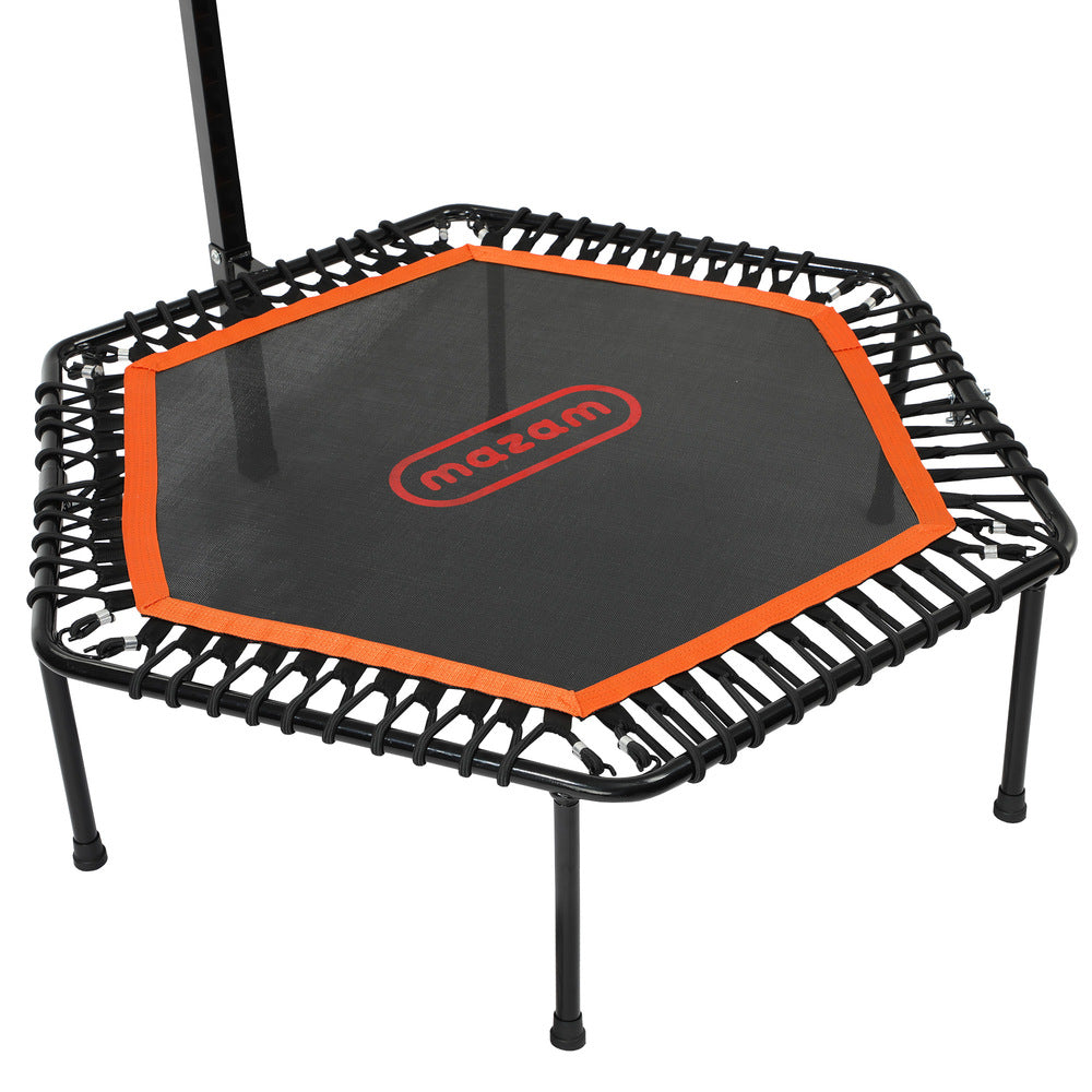 Mazam Trampoline Rebounder Fitness Adjustable Handrail 50 Inch-Trampoline-PEROZ Accessories