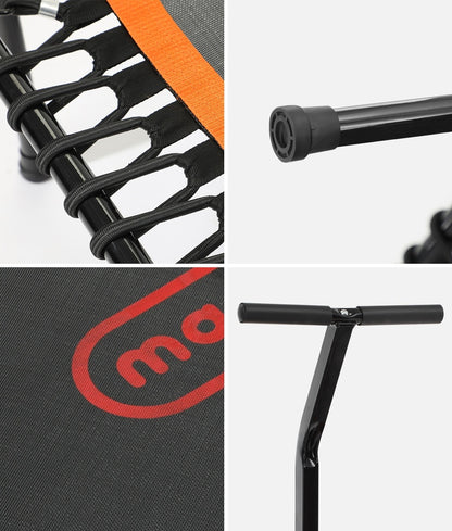 Mazam Trampoline Rebounder Fitness Adjustable Handrail 50 Inch-Trampoline-PEROZ Accessories