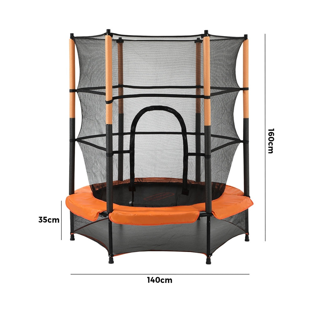 Mazam 55 Inch Kids Trampoline Encosure Safety Net Round