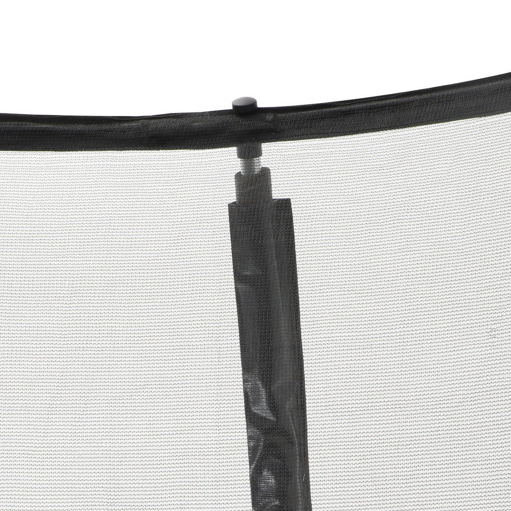 Mazam 8FT Kids Trampoline Round Encosure Safety Net with Ladder-Trampoline-PEROZ Accessories