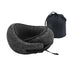 Wanderlite Travel Pillows for Airplanes Ergonomic Memory Foam Neck Pillow, Breathable & Washable Cover, Travel Bag Included, Airplane Pillow for Airplane, Car, Office and Home, Dark Grey-Home & Garden > Bedding > Pillows-PEROZ Accessories