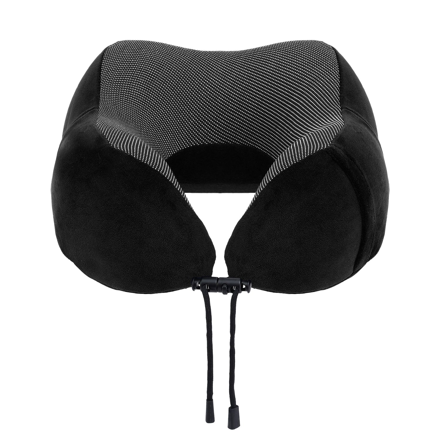 Wanderlite Travel Pillow for Airplanes Memory Foam Neck Pillows for Traveling, Soft &amp; Washable Cover with Storage Bag, Portable Plane Accessories for Airplanes Offices Cars, Black-Home &amp; Garden > Bedding > Pillows-PEROZ Accessories