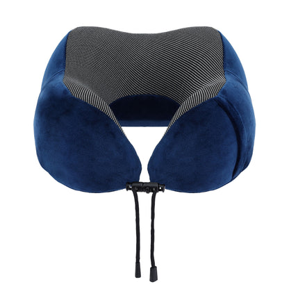 Wanderlite Travel Pillow for Airplanes Memory Foam Neck Pillows for Traveling, Soft &amp; Washable Cover with Storage Bag, Portable Plane Accessories for Airplanes Offices Cars, Blue-Home &amp; Garden > Bedding > Pillows-PEROZ Accessories