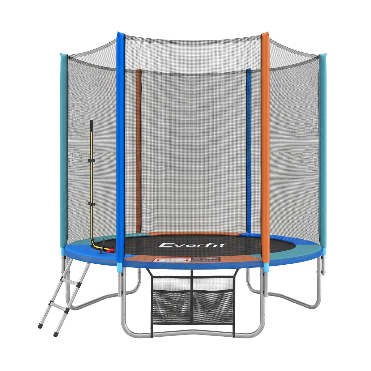 Everfit 6FT Kids Trampoline Rebounder with Enclosure Net Storage Bag-Sports &amp; Fitness > Trampolines > Trampolines &amp; Accessories-PEROZ Accessories