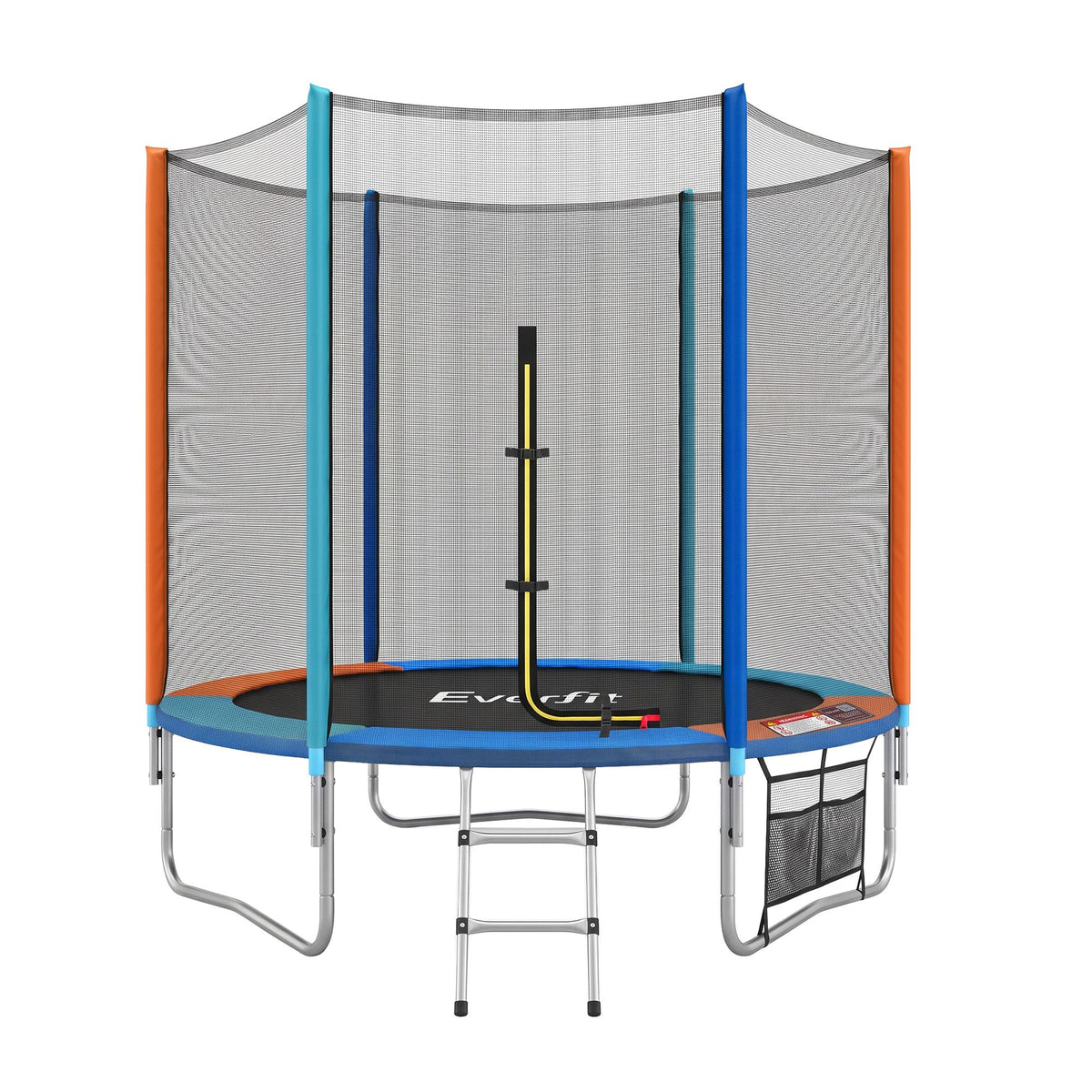 Everfit 6FT Kids Trampoline Rebounder with Enclosure Net Storage Bag-Sports &amp; Fitness > Trampolines > Trampolines &amp; Accessories-PEROZ Accessories