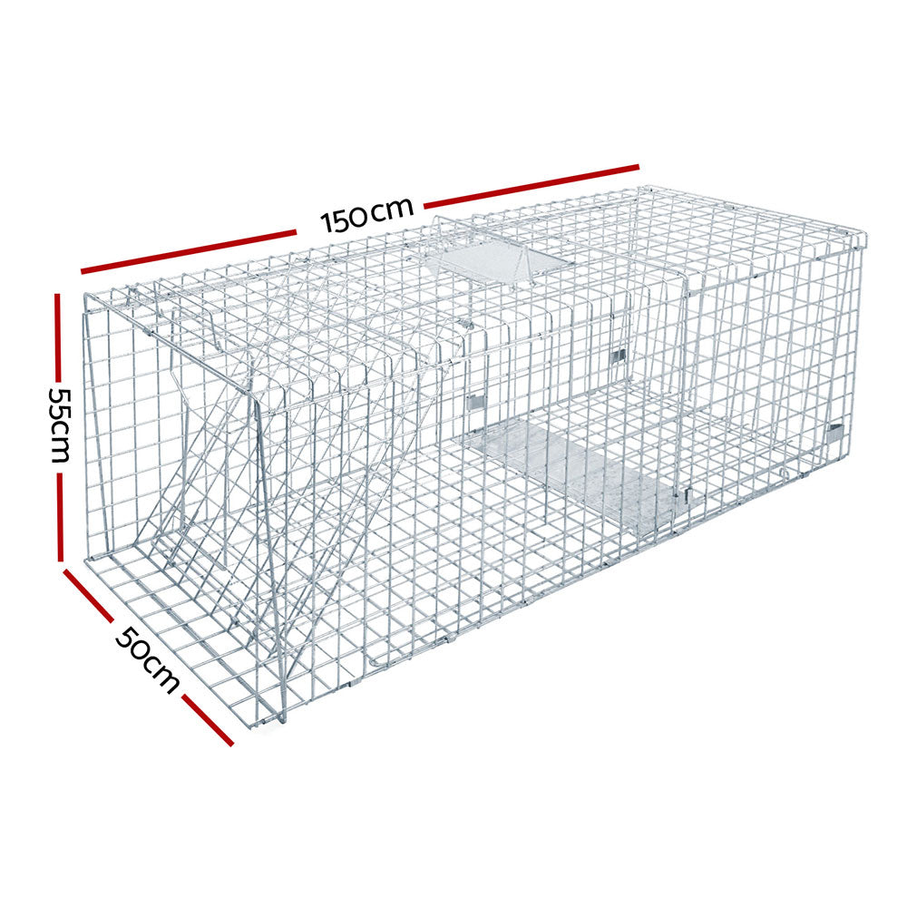 Gardeon Animal Trap Cage Possum 150x50cm-Pet Care &gt; Pest Control-PEROZ Accessories