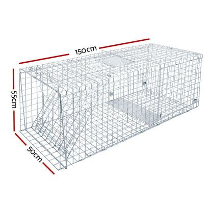 Gardeon Animal Trap Cage Possum 150x50cm-Pet Care &gt; Pest Control-PEROZ Accessories