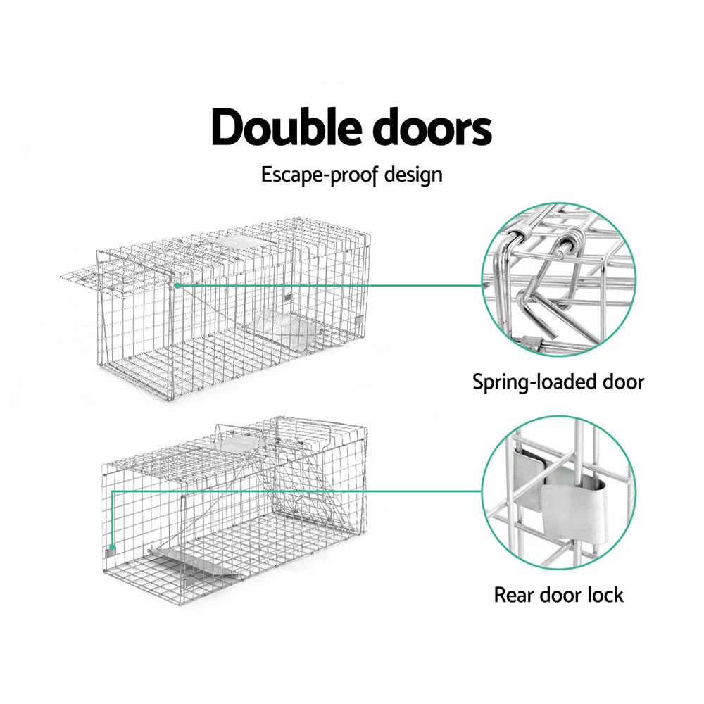 Gardeon Animal Trap Cage Possum 150x50cm-Pet Care &gt; Pest Control-PEROZ Accessories
